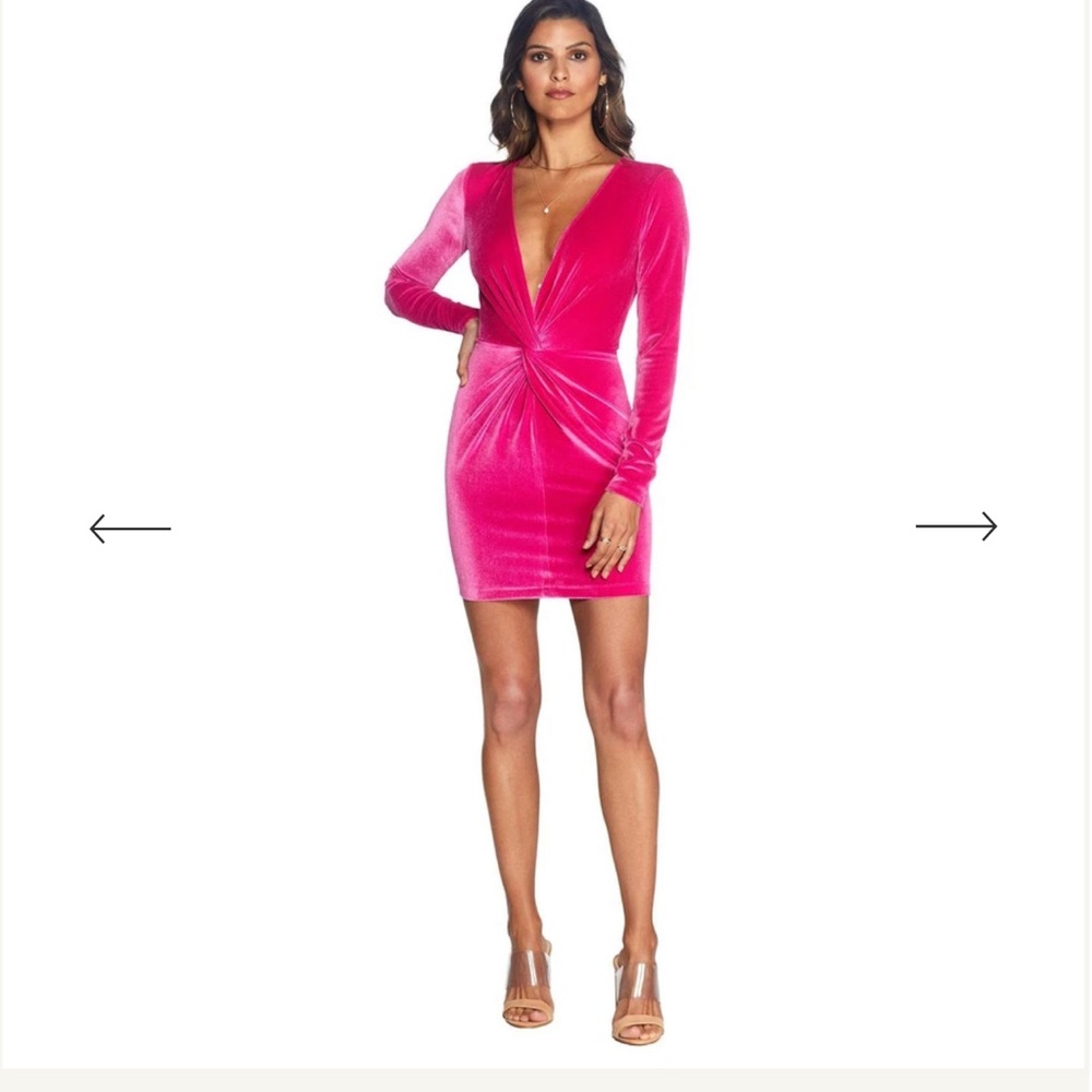 Brand new with tags Cosmopolitan Dress the Population hot pink dress